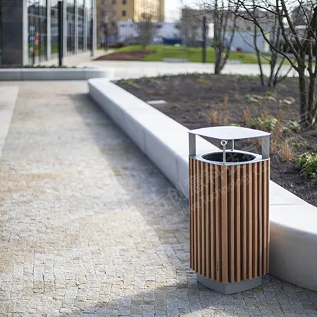 铁艺垃圾桶 铁艺垃圾桶