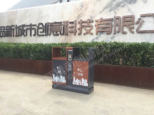 不锈钢果皮箱