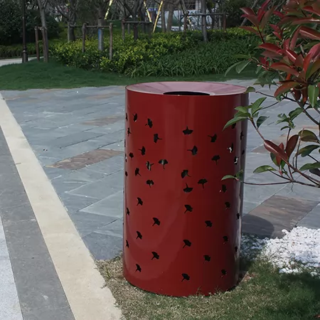 户外垃圾桶