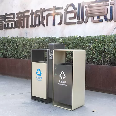 不锈钢果皮箱