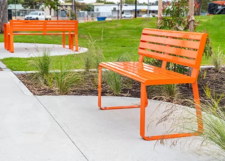 户外公园椅
