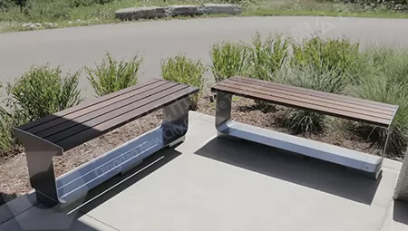 青岛公园椅