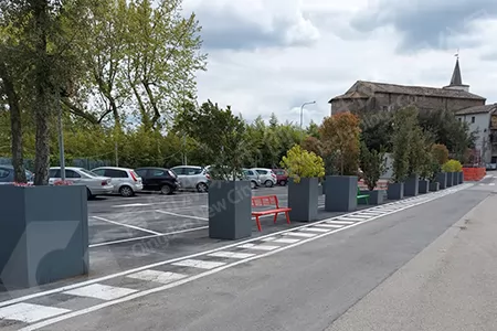 道路花箱