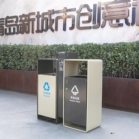户外分类垃圾箱 户外分类垃圾箱
