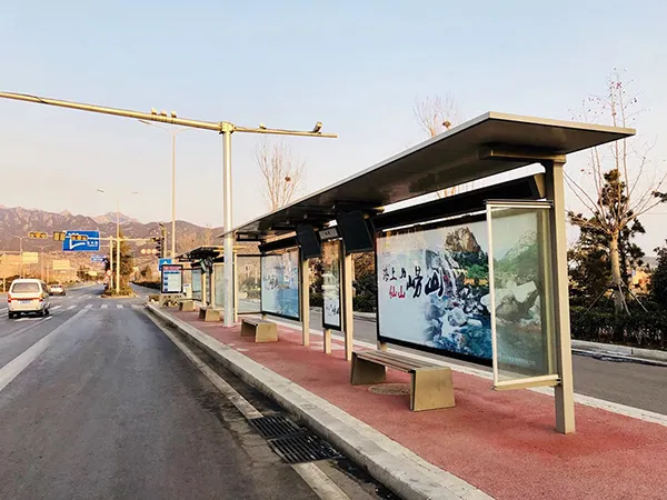 崂山全景区及市区公交候车亭项目