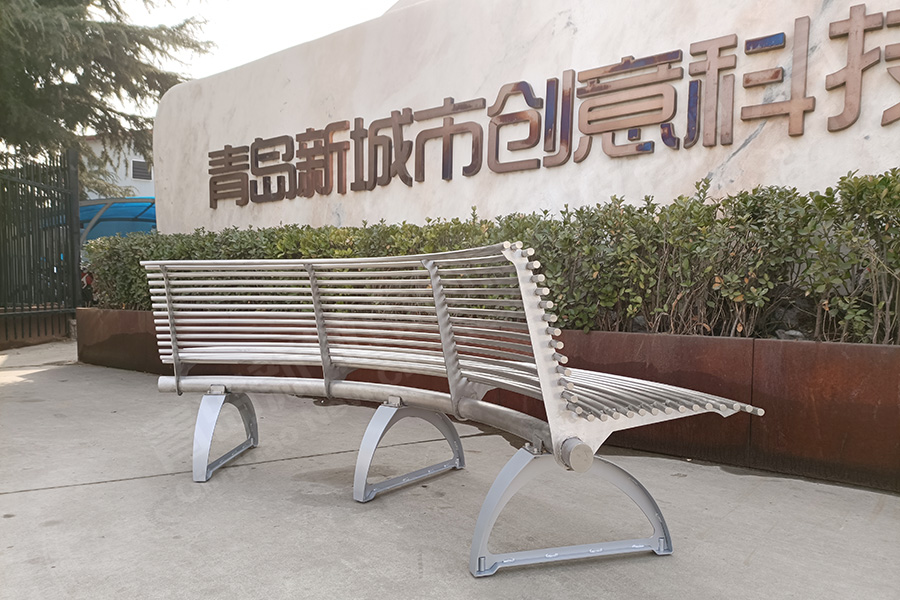 不锈钢座椅,公园椅,铁艺座椅,室内外长凳,商场休闲椅