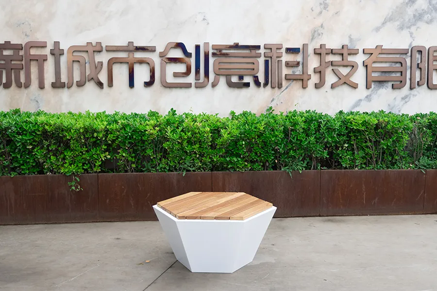 不锈钢座凳,多边形组合座凳,户外休闲椅,公园长凳,商场坐凳,异形休闲椅,公园休闲椅
