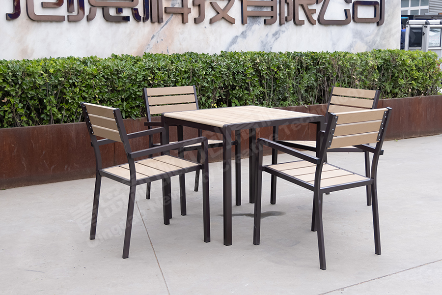 户外桌椅组合,不锈钢桌椅,公园座椅组合