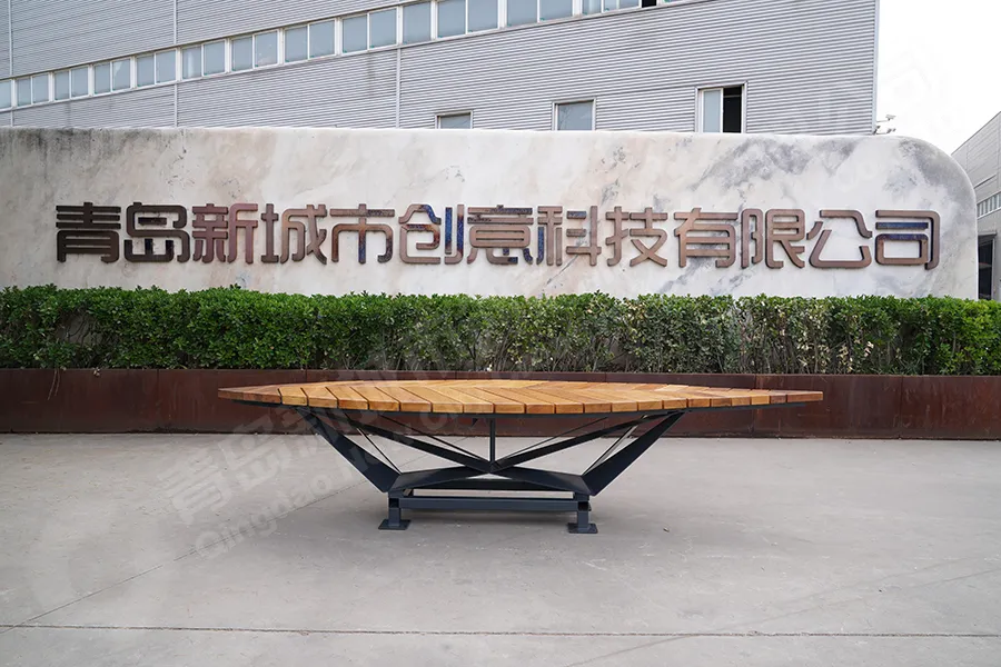 树叶坐凳,创意户外座凳,异形景观座椅,室外成品坐凳