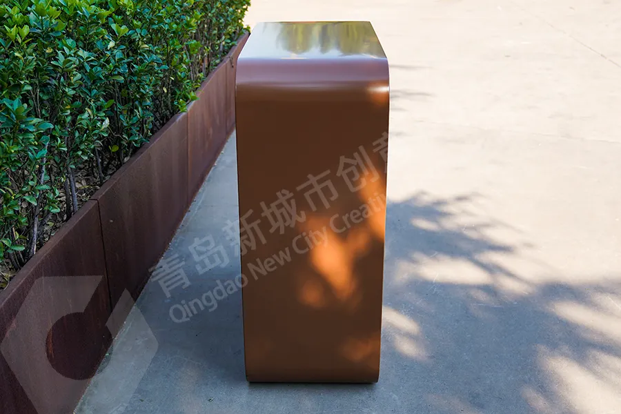 户外垃圾桶,铁艺分类垃圾箱,景区垃圾桶,多分类果皮箱
