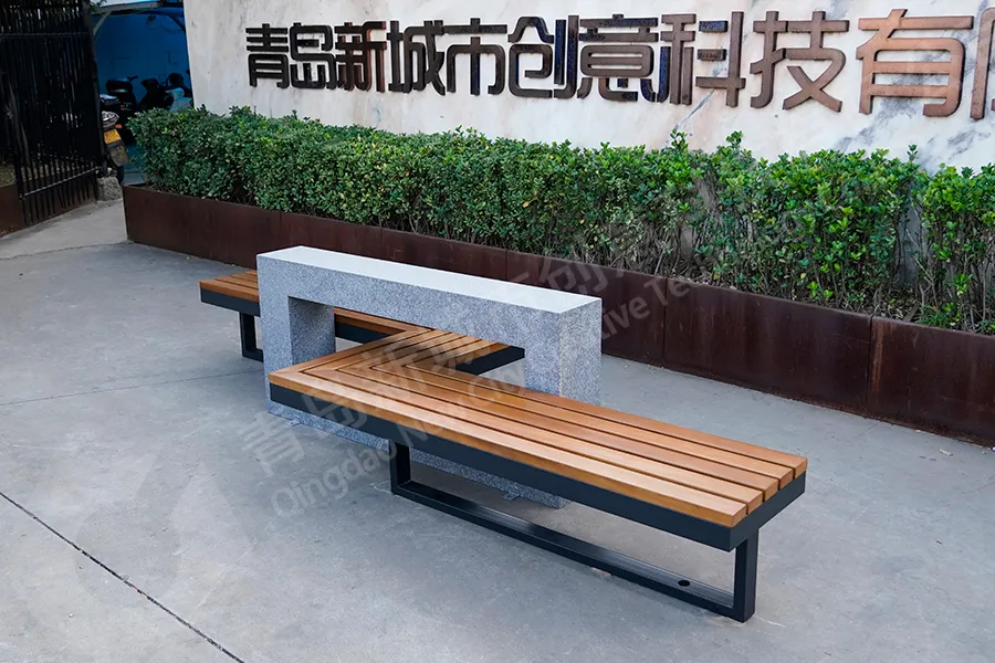 公园椅,户外休闲坐凳,铁艺组合长凳,成平坐凳