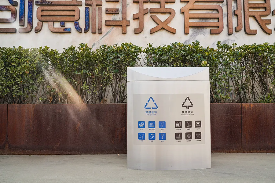 不锈钢垃圾桶,分类垃圾桶,户外垃圾桶