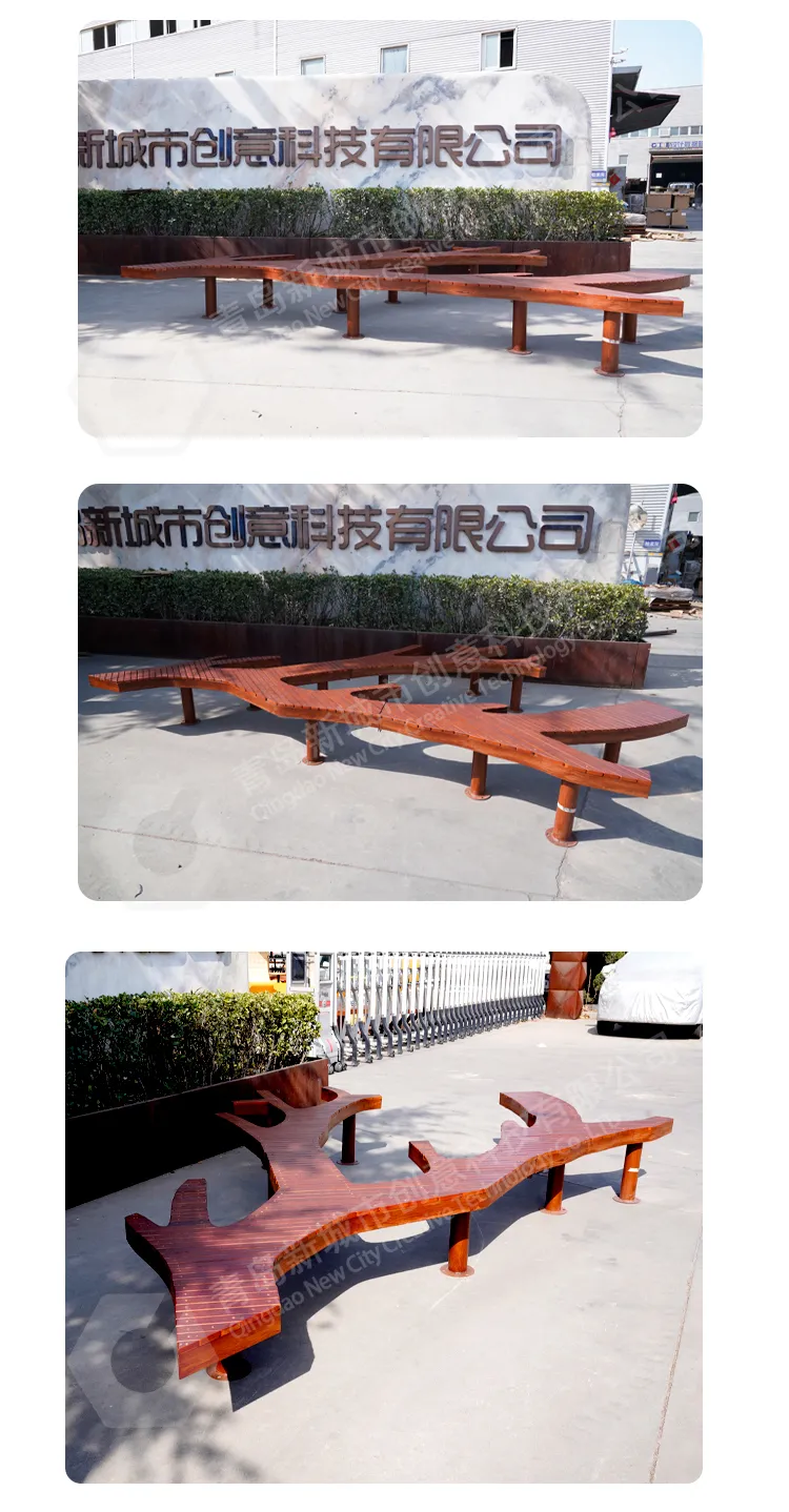 广场拼接座凳