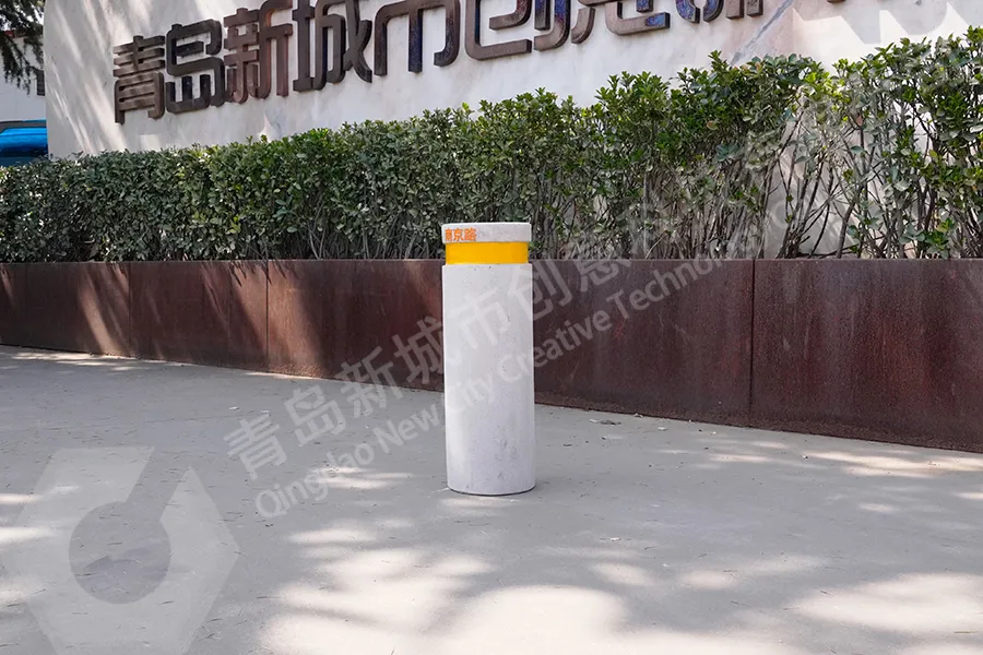 UHPC路桩,超级混凝土挡车柱,公园路障,停车场防撞柱