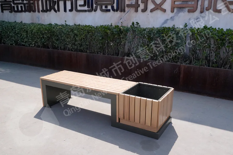 户外花箱座椅,公园座椅,户外花箱,道路隔离花箱长凳