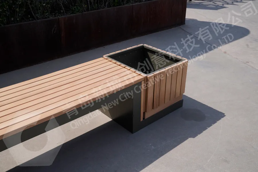户外花箱座椅,公园座椅,户外花箱,道路隔离花箱长凳