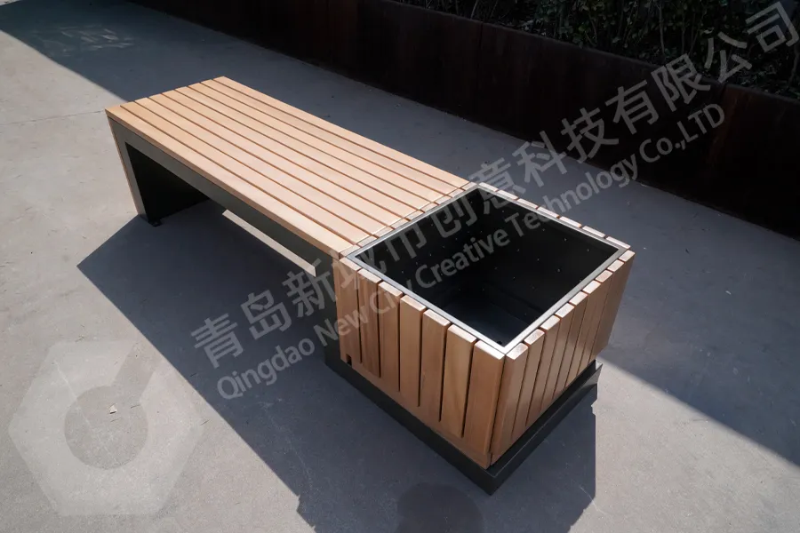 户外花箱座椅,公园座椅,户外花箱,道路隔离花箱长凳