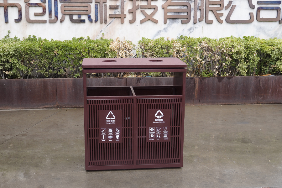 不锈钢垃圾桶,不锈钢分类垃圾箱,分类果皮箱定制