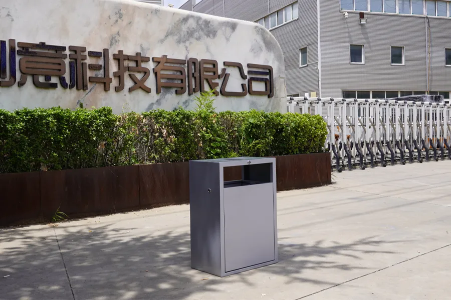 镀锌板垃圾桶,铁艺垃圾箱,户外垃圾桶,垃圾桶尺寸