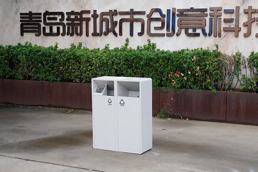 分类垃圾桶,户外垃圾桶,铁艺垃圾箱,公园果皮箱