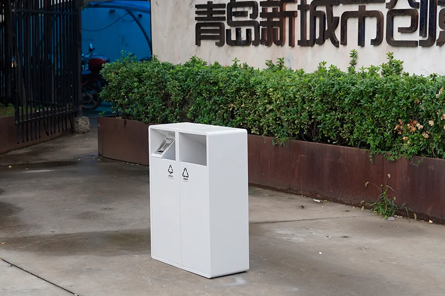分类垃圾桶,户外垃圾桶,铁艺垃圾箱,公园果皮箱