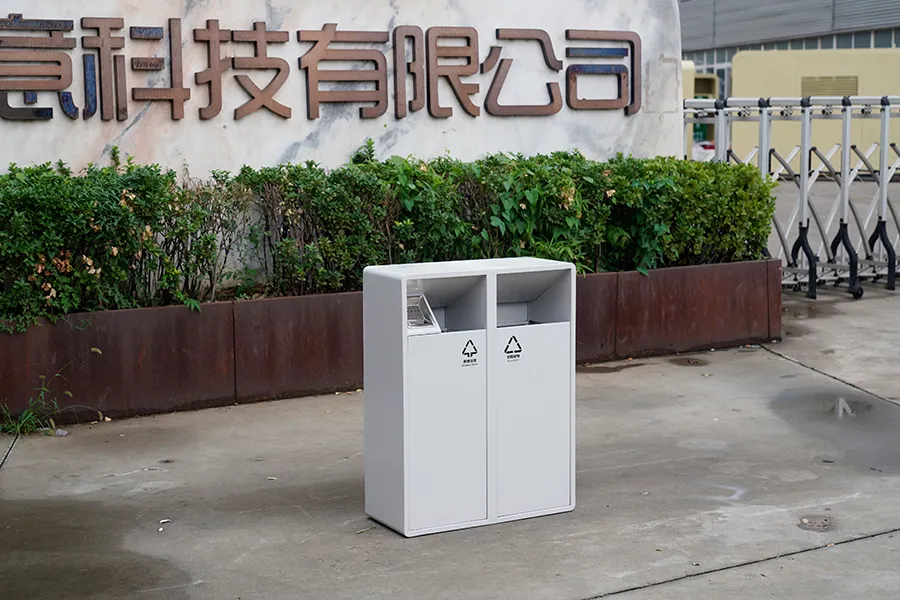 分类垃圾桶,户外垃圾桶,铁艺垃圾箱,公园果皮箱
