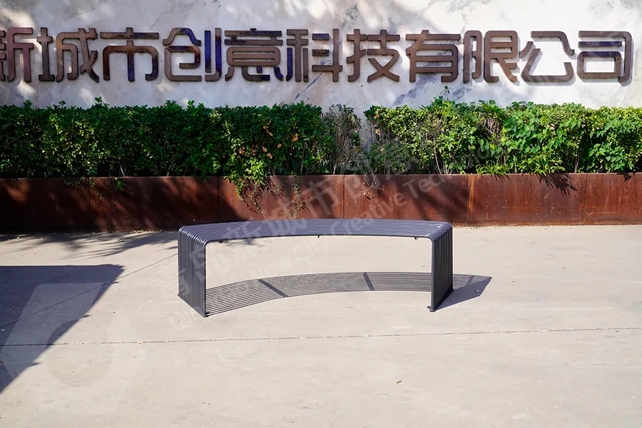弧形坐凳,公园座凳,户外休闲凳,景观座凳
