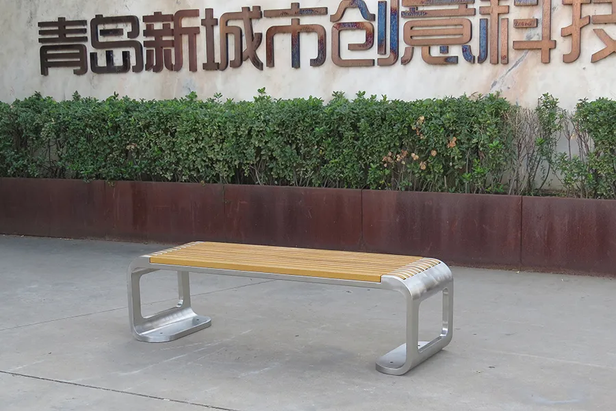 不锈钢坐凳,户外休闲凳,公园长凳,景观座凳