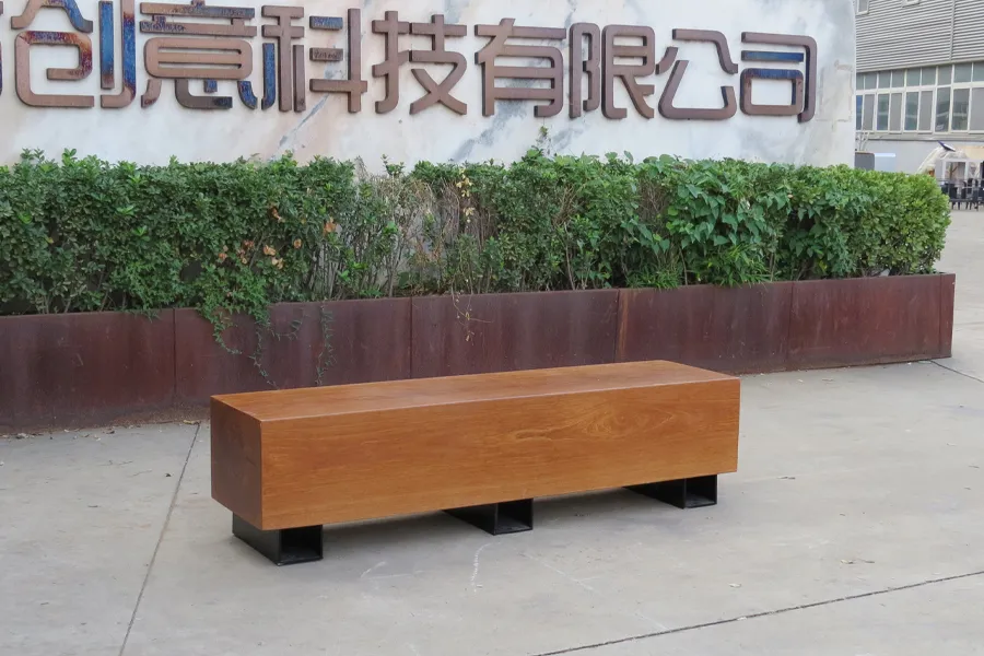 休闲长凳,公园坐凳,户外凳,防腐木座凳