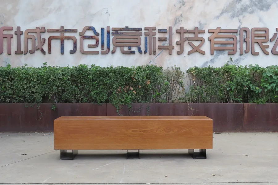 休闲长凳,公园坐凳,户外凳,防腐木座凳