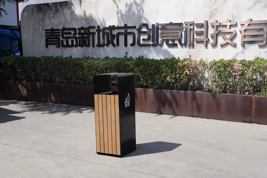 防腐木垃圾桶,户外环卫垃圾箱,果皮箱