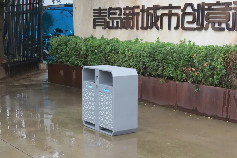 分类垃圾桶,户外垃圾桶,铁艺分类垃圾箱,环卫果皮箱