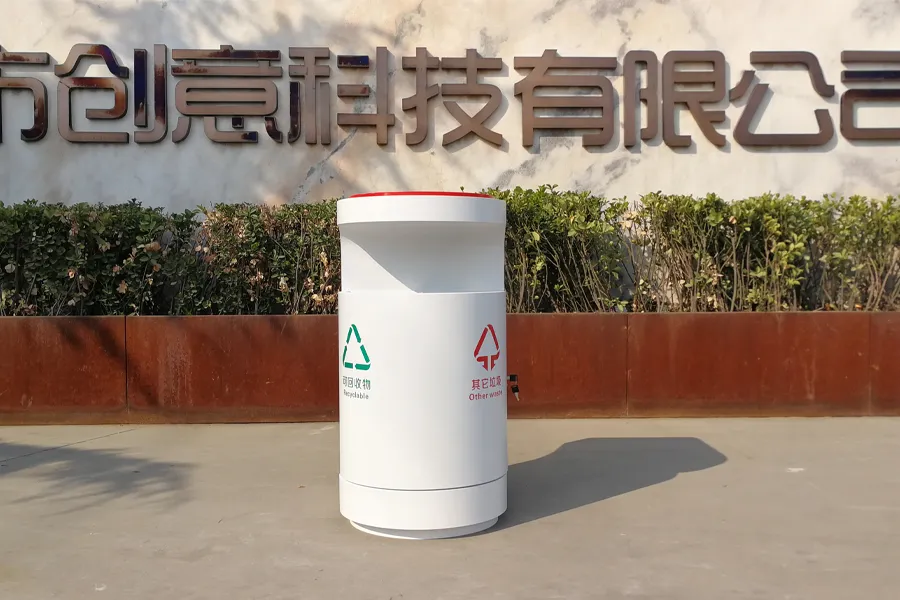 户外创意垃圾桶,多功能分类垃圾箱