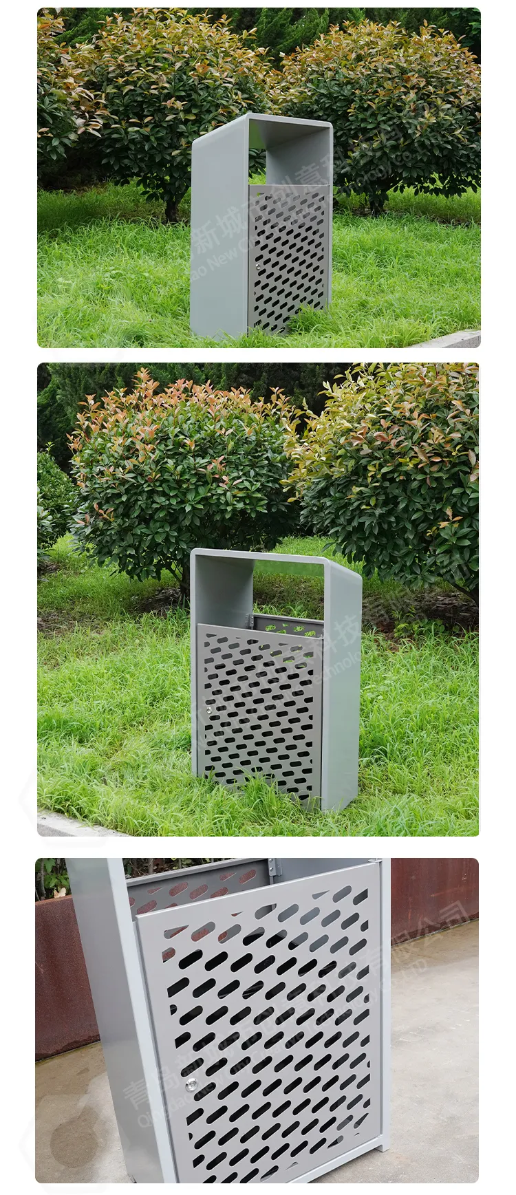 铁艺垃圾桶
