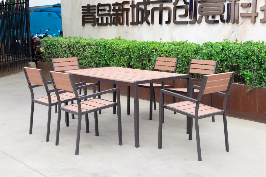 户外桌椅组合,不锈钢桌椅,公园座椅组合