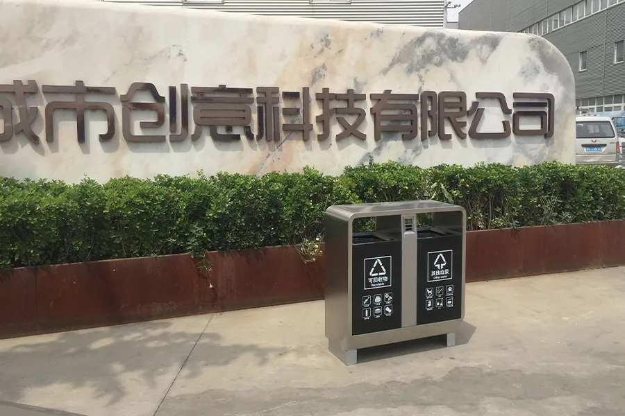 户外分类垃圾桶,双桶201不锈钢垃圾箱,环卫分类垃圾箱,分类垃圾桶价格