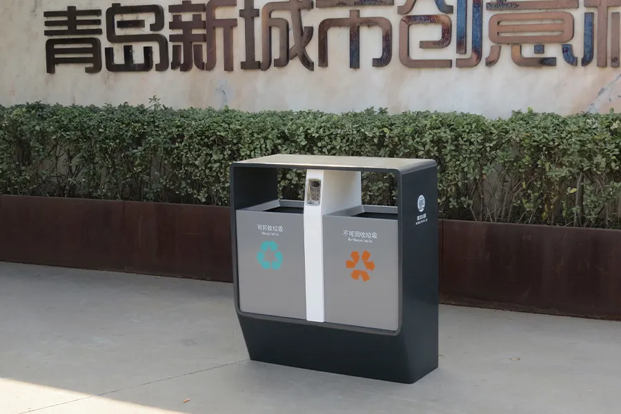不锈钢垃圾桶,户外分类垃圾箱,环卫果皮箱,营口分类垃圾箱