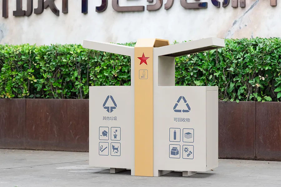 分类垃圾桶,户外垃圾箱,环卫垃圾桶,多分类垃圾箱