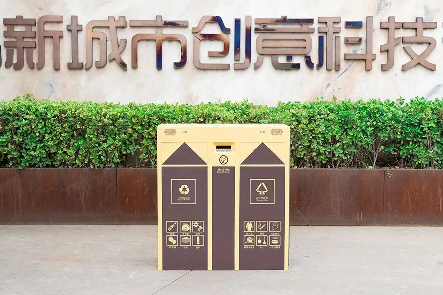 不锈钢垃圾桶,户外垃圾箱,分类垃圾筒,智慧果皮箱,环保分类果皮箱