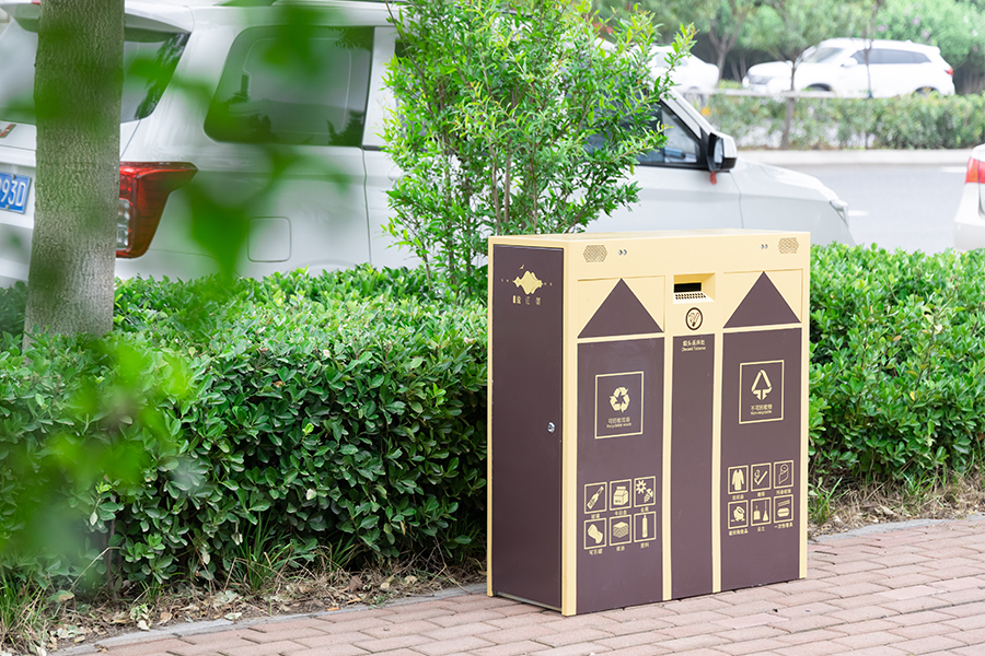 不锈钢垃圾桶,户外垃圾箱,分类垃圾筒,智慧果皮箱,环保分类果皮箱