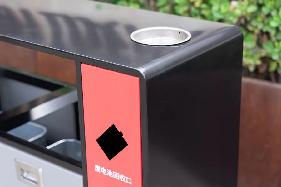 青岛果皮箱,不锈钢垃圾桶,分类垃圾箱,户外垃圾筒