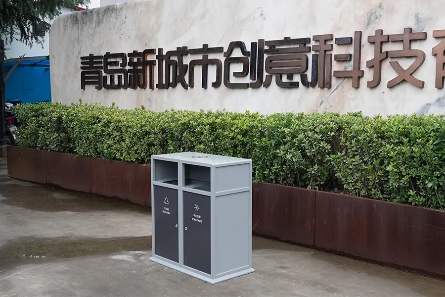 商用室外垃圾箱,环卫果皮箱,商场广场分类垃圾桶