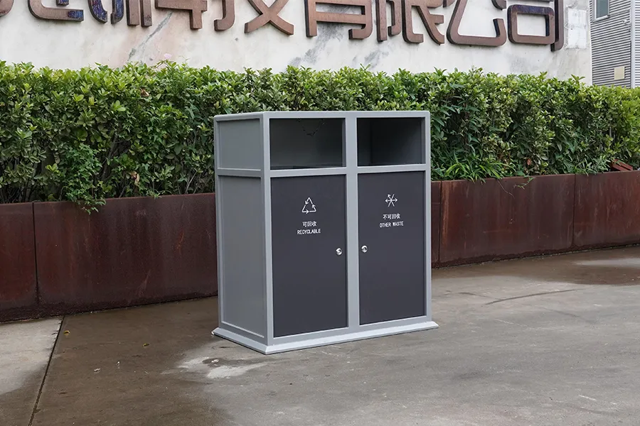 商用室外垃圾箱,环卫果皮箱,商场广场分类垃圾桶