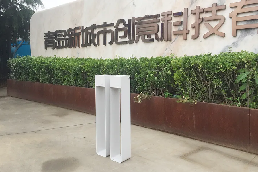 熄烟柱,简约户外灭烟柱,烟头垃圾桶厂家