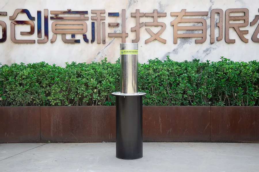 升降路桩,气动挡车柱,不锈钢隔离桩,升降阻车路障