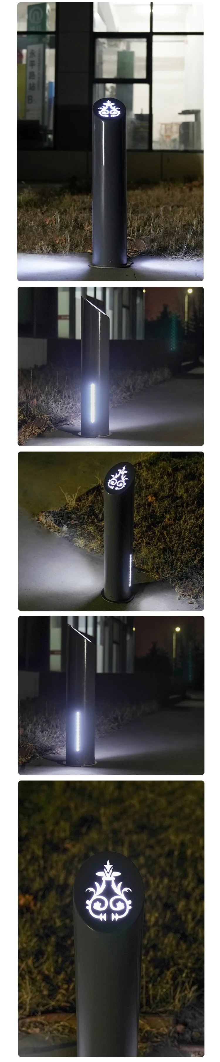 电源挡车柱