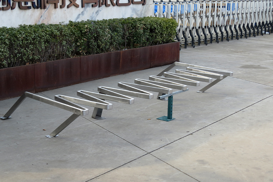 不锈钢车架,自行车停车架,自行车摆放架,非机动车车架