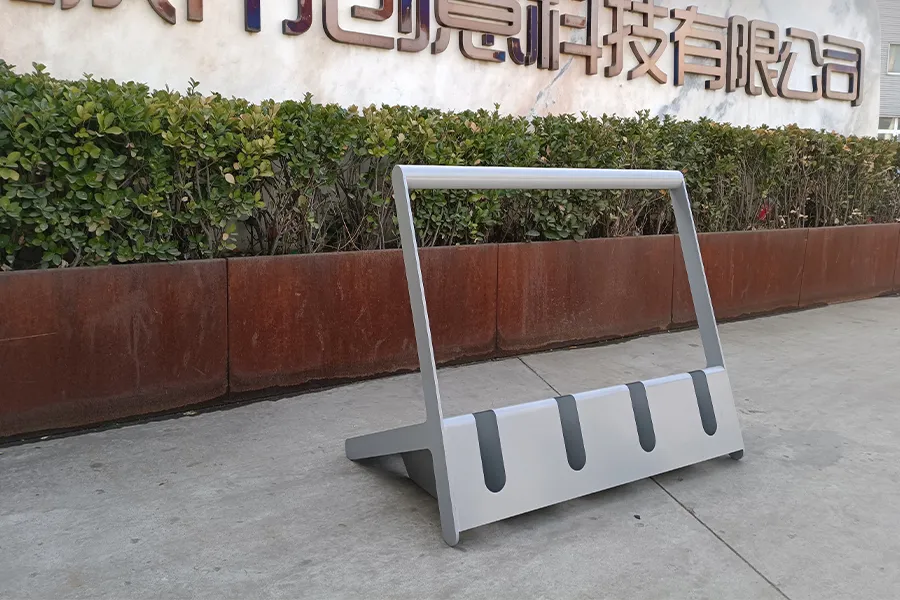 自行车停放架,自行车停车架,卡位式自行车摆放架