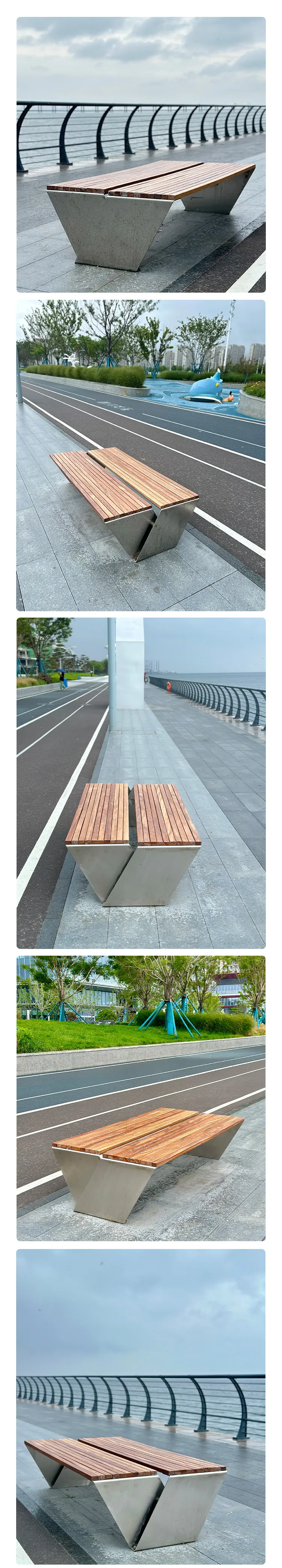 海边不锈钢坐凳