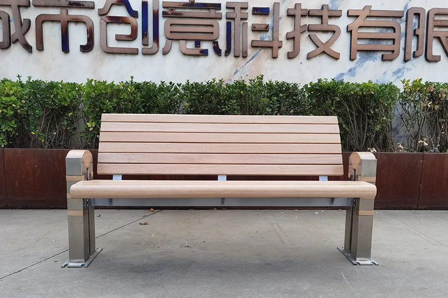 公园椅,户外长椅,防腐木座椅